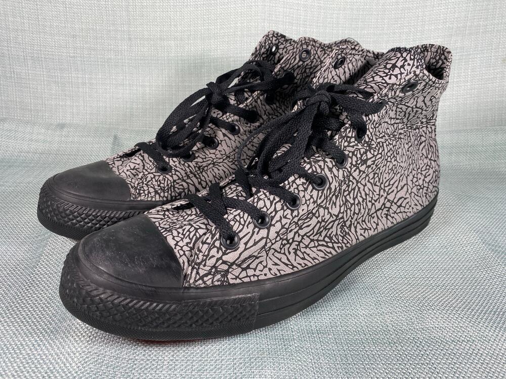 Converse Chuck Taylor All Star High x Shoe Palace Elephant Print Men’s sz 12